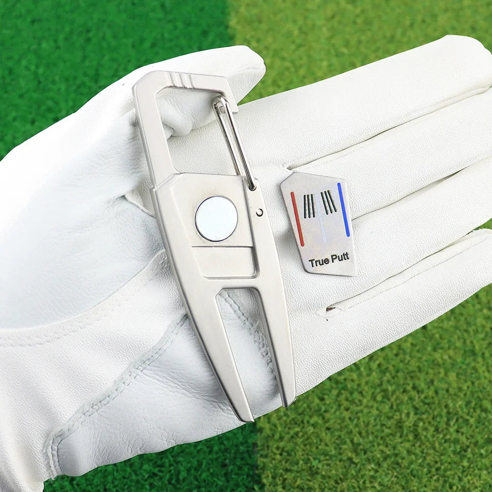 Zinc Alloy Golf Divot Repair Tool – Putting Green Fork