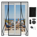 Double Door Magnetic Mesh Screen – Self-Closing Fiberglass Bug Net