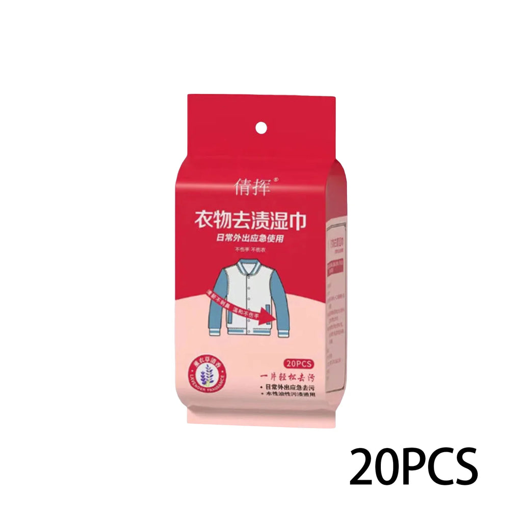 Stain Remover Wipes Individually Wrapped – Clothes & Carpet