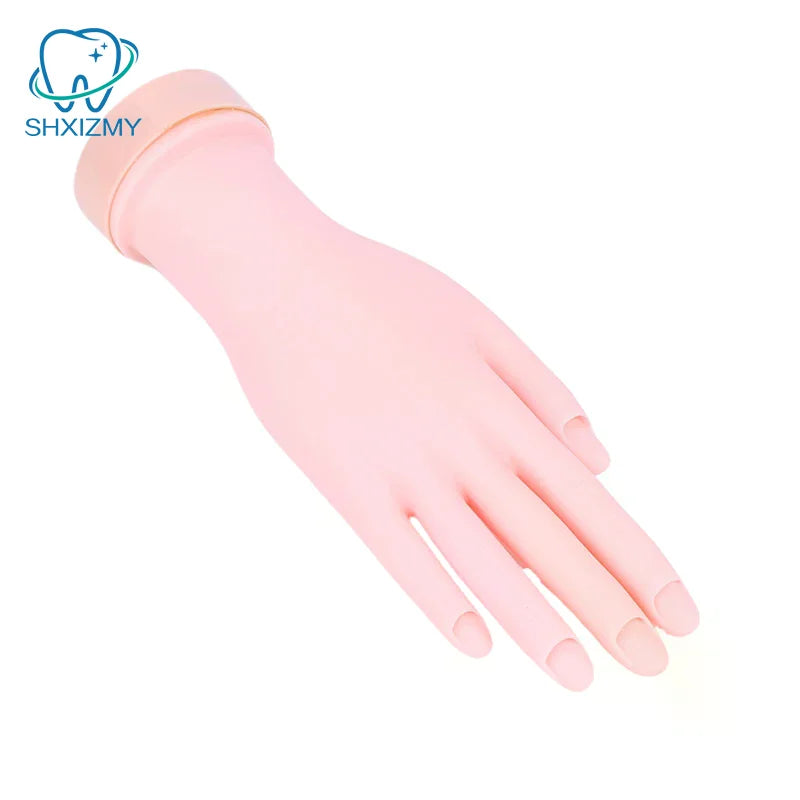 Silicone Nail Art Practice Hand & Foot Mannequin Model