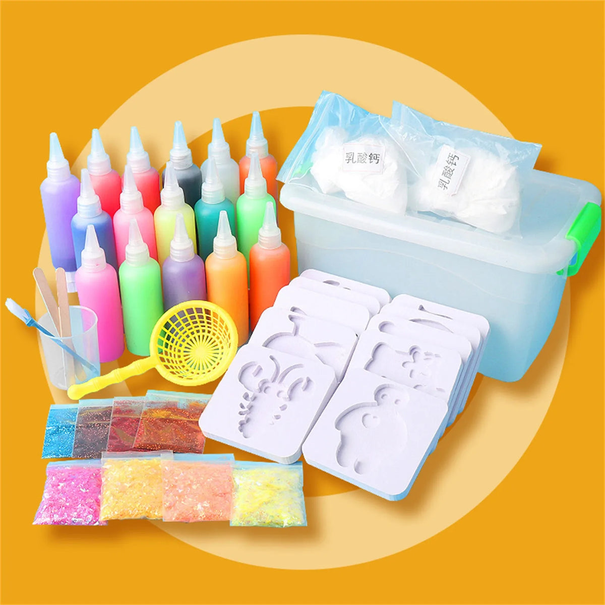3D DIY Aqua Fairy Ocean Gel Toy Set – Kids Craft Kit