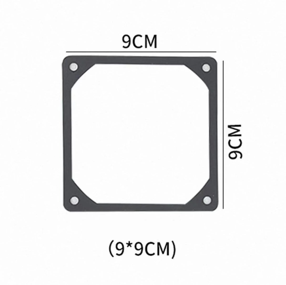 Silicone Fan Damping Pads 80 90 120 140mm Anti-Vibration