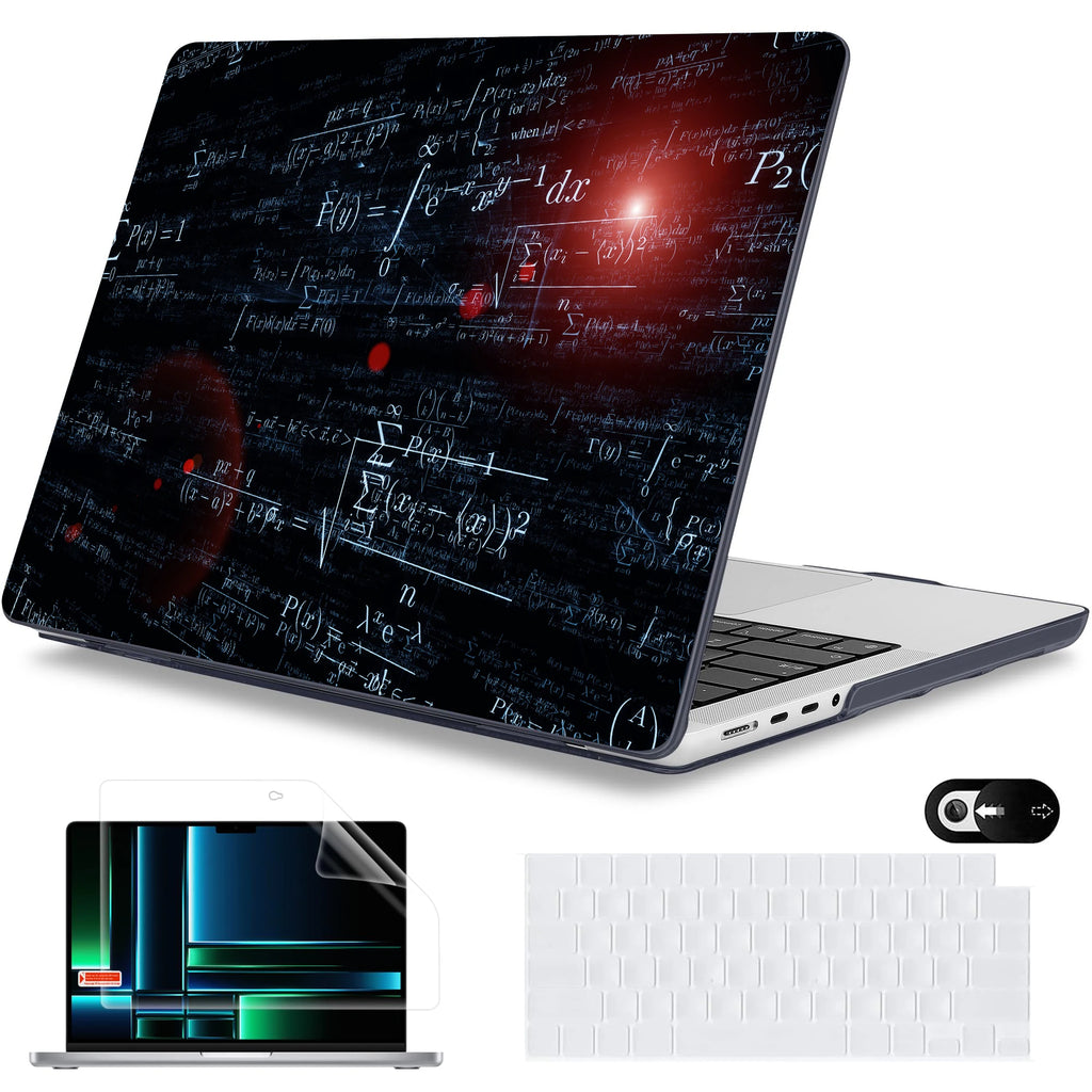EGYAL Math Formula Hard Shell Case for MacBook Air M4 M3 M2 M1