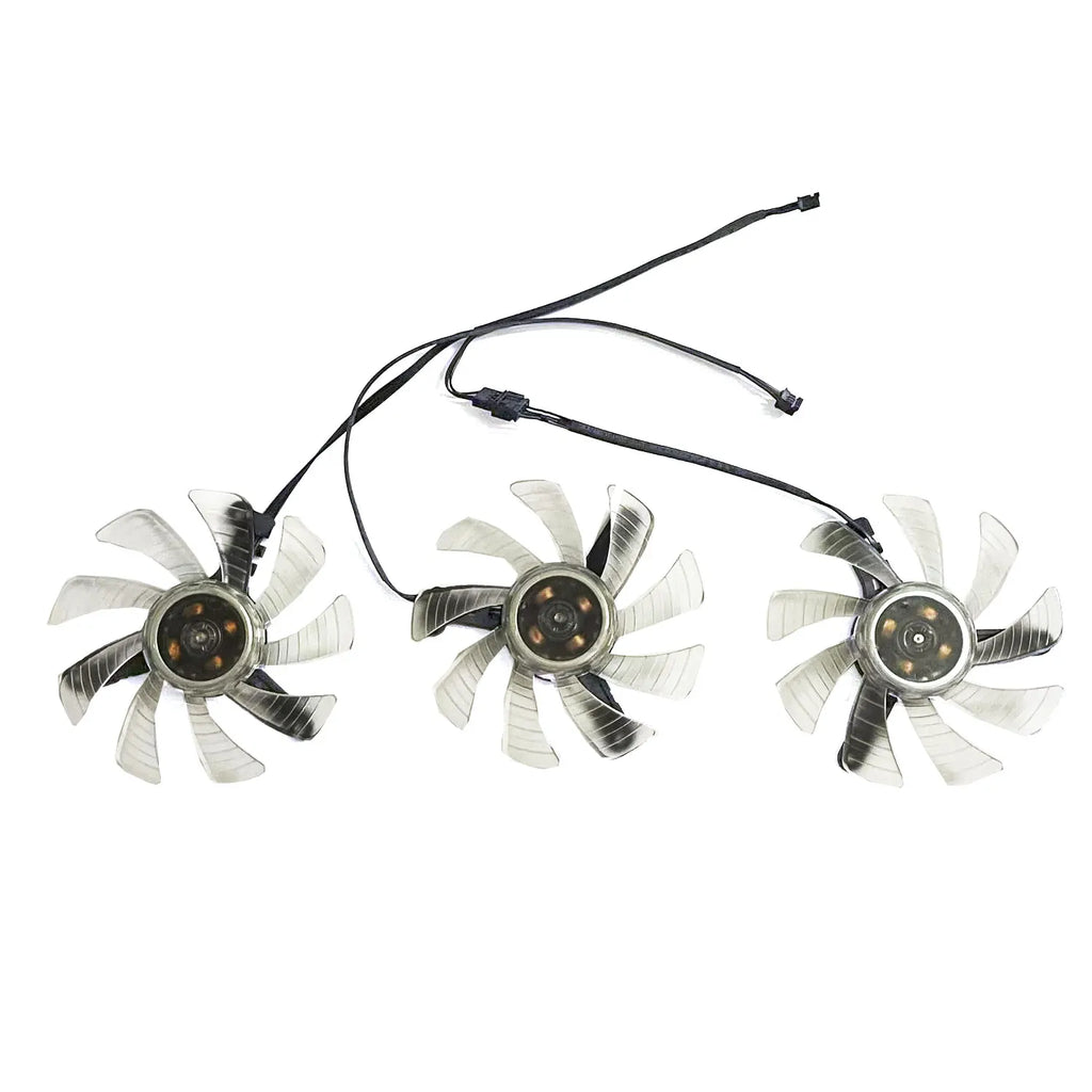 90MM 4-Pin GPU Cooling Fan Set for Emtek RTX 3070 TURBOJET OC