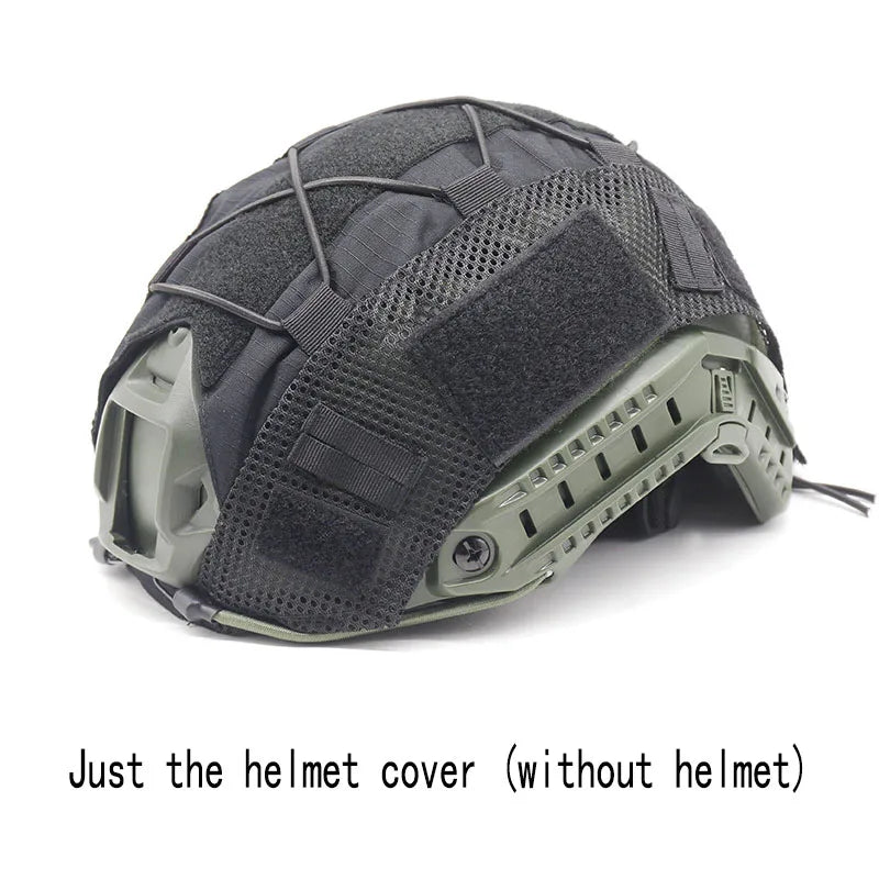 Tactical Helmet Camouflage Cover – Polyester Cotton Cloth