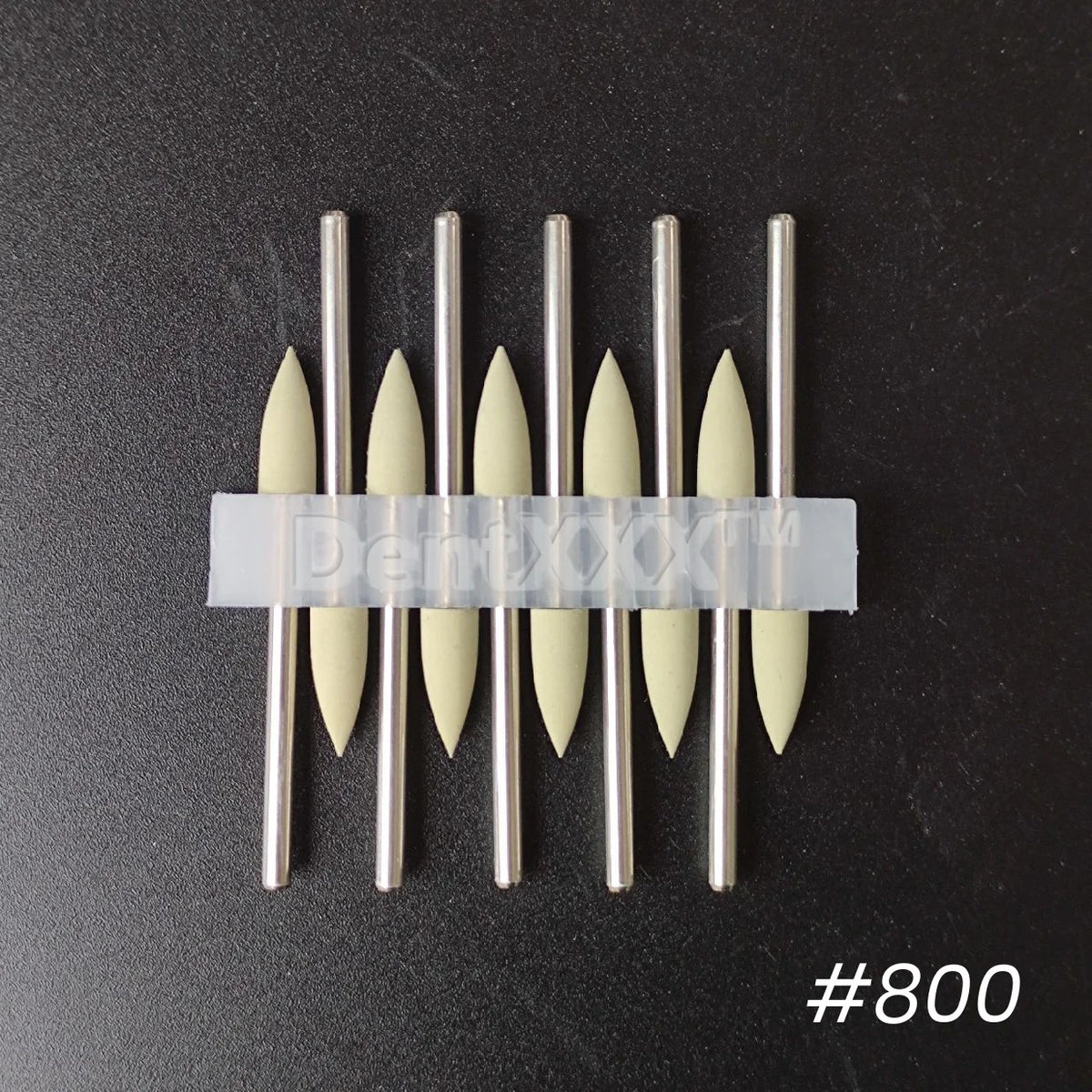 Silicone Nail Drill Bits 10/50/100Pcs – 7 Grits Polishing Heads