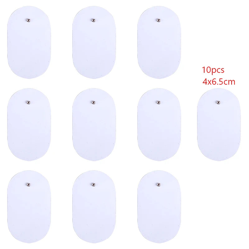 TENS Electrode Pads 10/20 Pack – Reusable Conductive Gel Patches