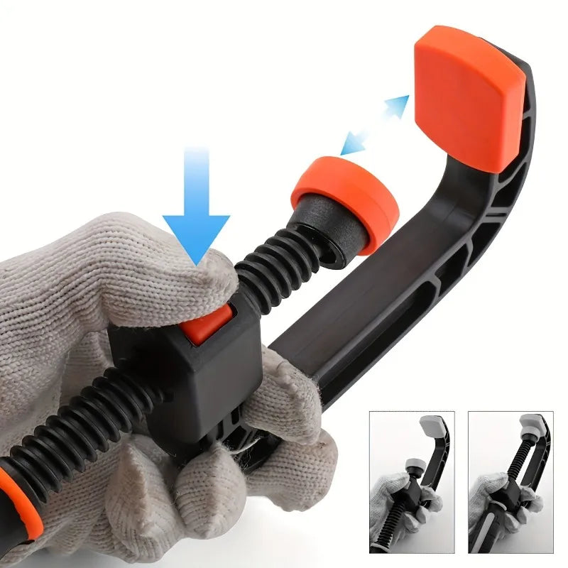 7-Inch Heavy-Duty Woodworking Clamp – Non-Slip Ergonomic Grip