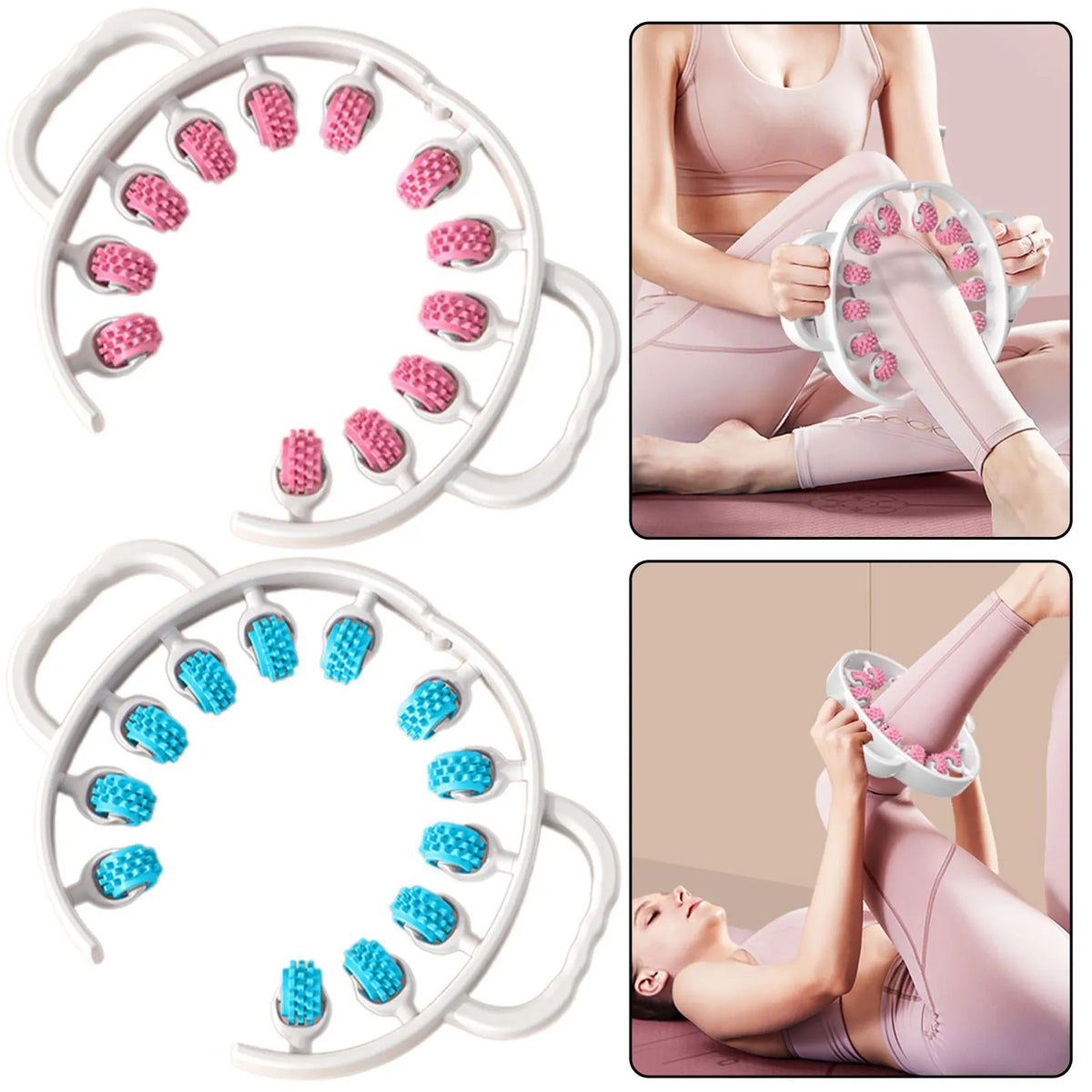 Leg Muscle Massage Roller Stick – Deep Tissue Wrap Tool