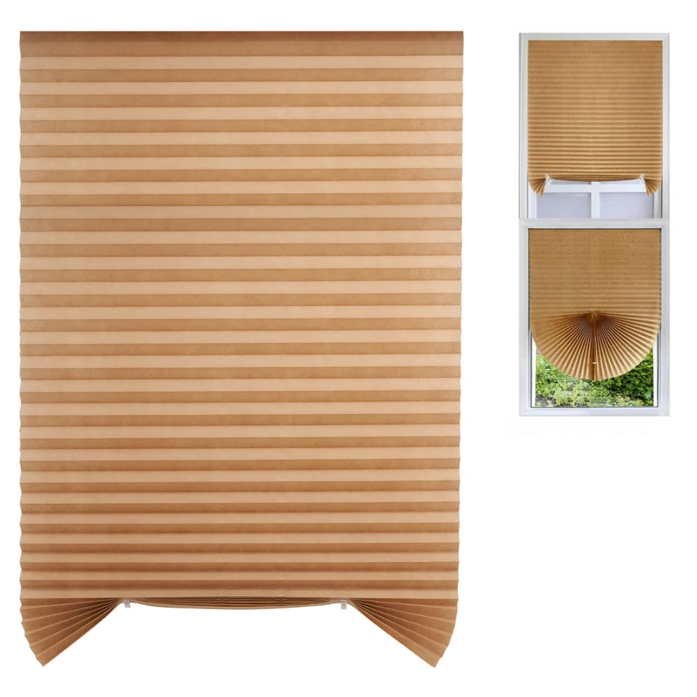 Pleated Window Blinds Blackout & Light Filtering | Cut-to-Size