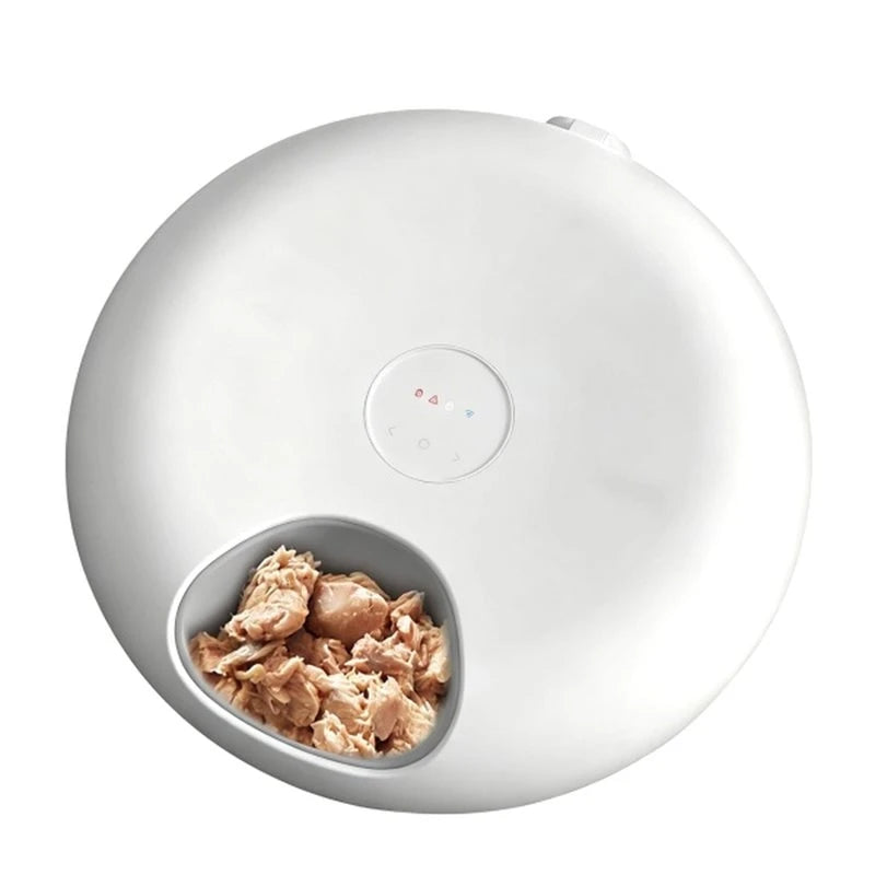 Automatic Pet Feeder 6 Meals Wet Dry Food Remote – VIBE