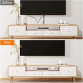 8-Pack TV Wall Wire Concealer Kit – 60mm Cable Management