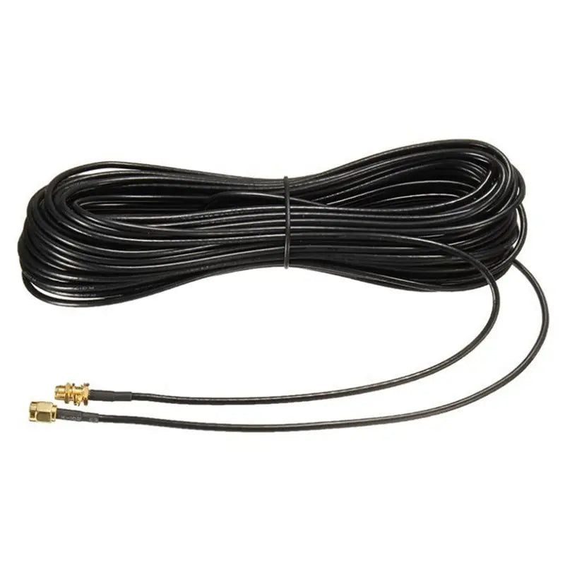 2-Pack 20M SMA Male to Female Coaxial Antenna Extension Cable