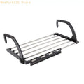 Folding Stainless Steel Drying Rack – Balcony & Laundry Holder