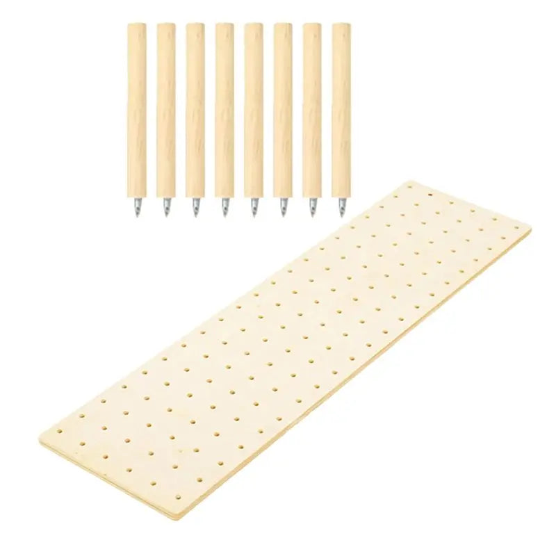 Bamboo Pegboard Drawer Organizer – Dish & Plate Storage