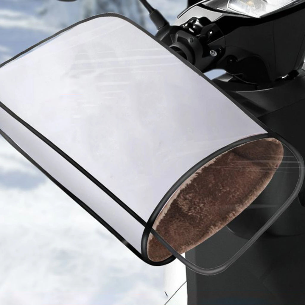 Winter Motorcycle Gloves Thermal Waterproof Fleece Lined