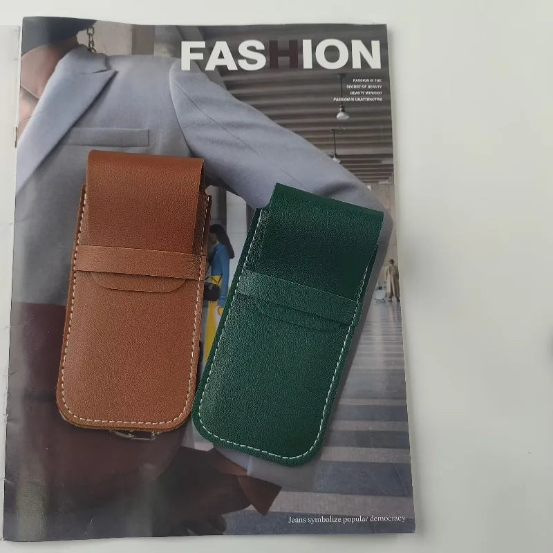 Leather Watch Storage Bag – Portable Protective Travel Case