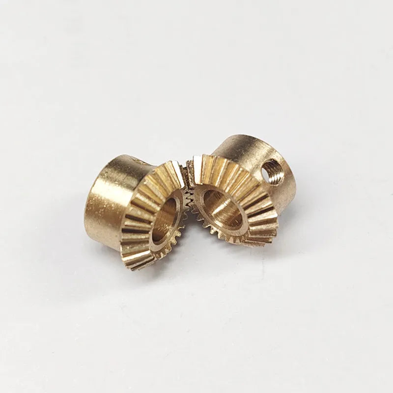 2pcs Mini Copper Bevel Gears 0.5M 54T 4/5mm 90° DIY Model