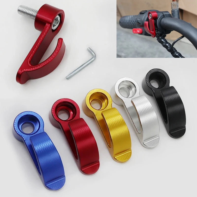 Universal Aluminium Alloy Motorcycle Helmet Hook | Single Hole