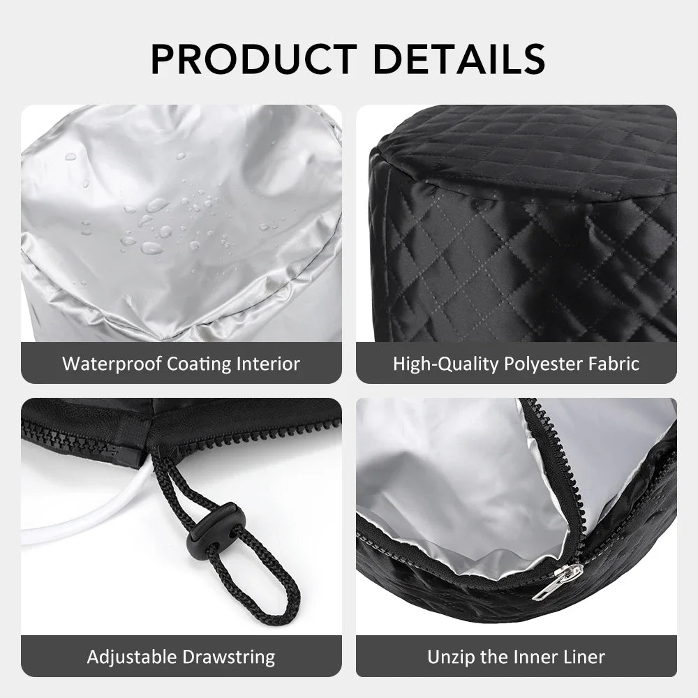 AFDEAL Electric Hair Steamer Cap – 10 Levels & 3 Timers