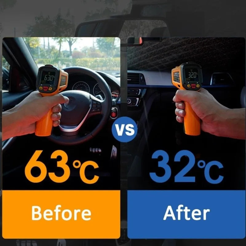 Foldable Car Windshield Sunshade – Portable UV Sun Blocker