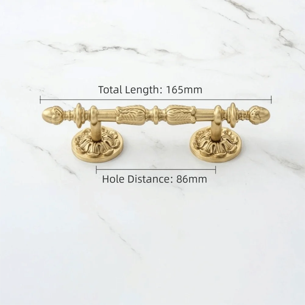 Solid Brass Cabinet Pulls Antique Bronze Brushed Finish Handles