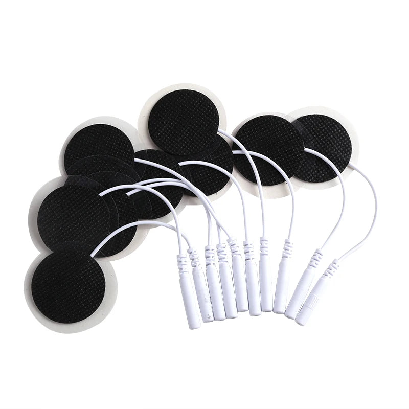 32mm TENS EMS Electrode Pads – Reusable Self-Adhesive Patches