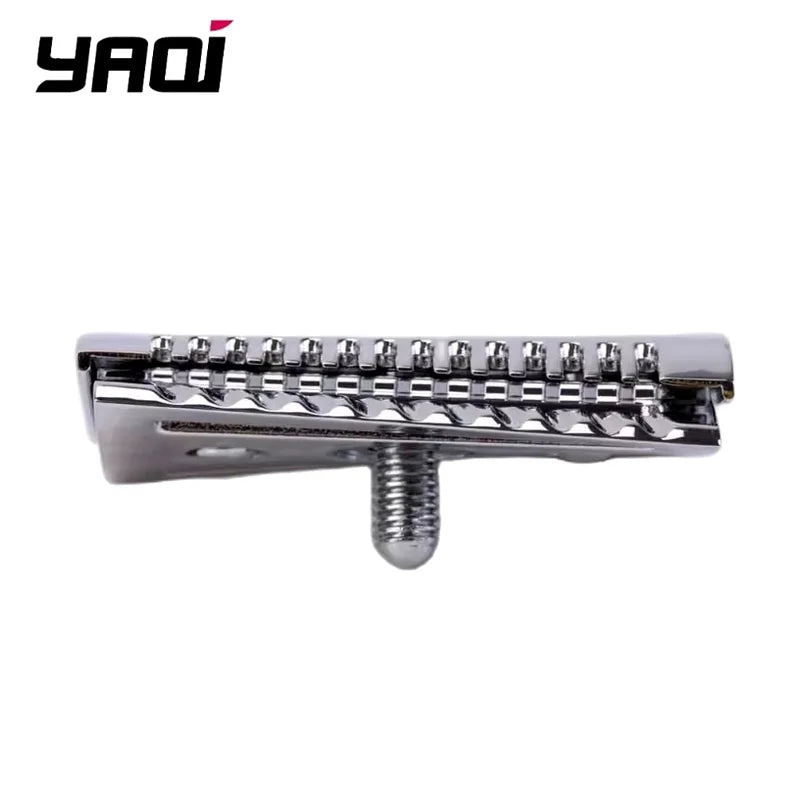 YAQI Chrome Double-Edged Slant Safety Razor Head for Men