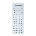 Multilingual Keyboard Stickers – English Spanish Italian Korean