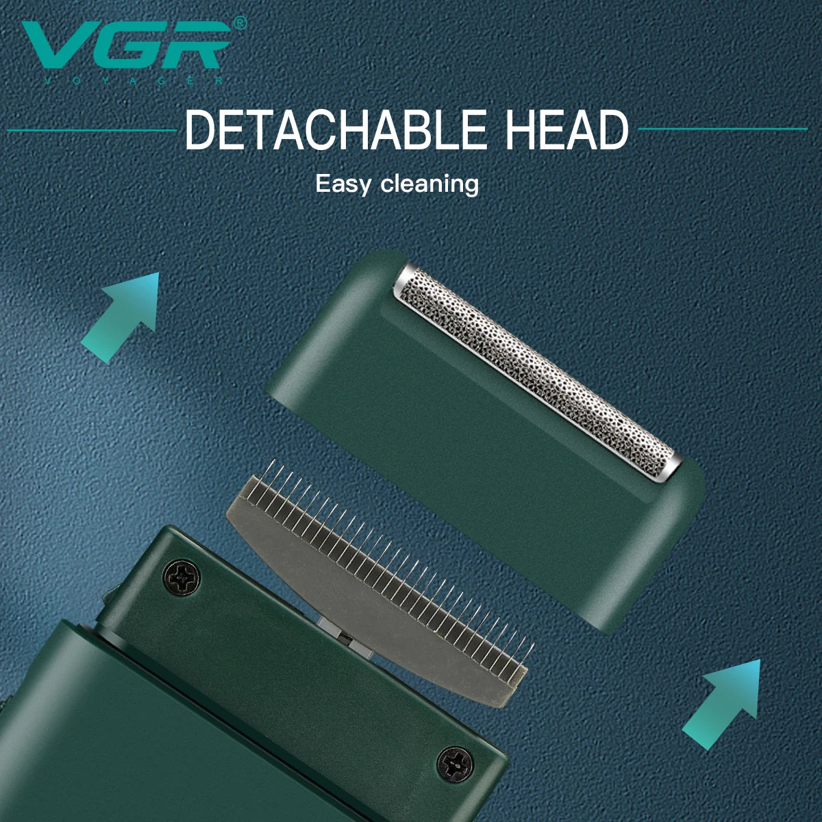 VGR V-390 Mini Electric Shaver & Beard Trimmer for Men