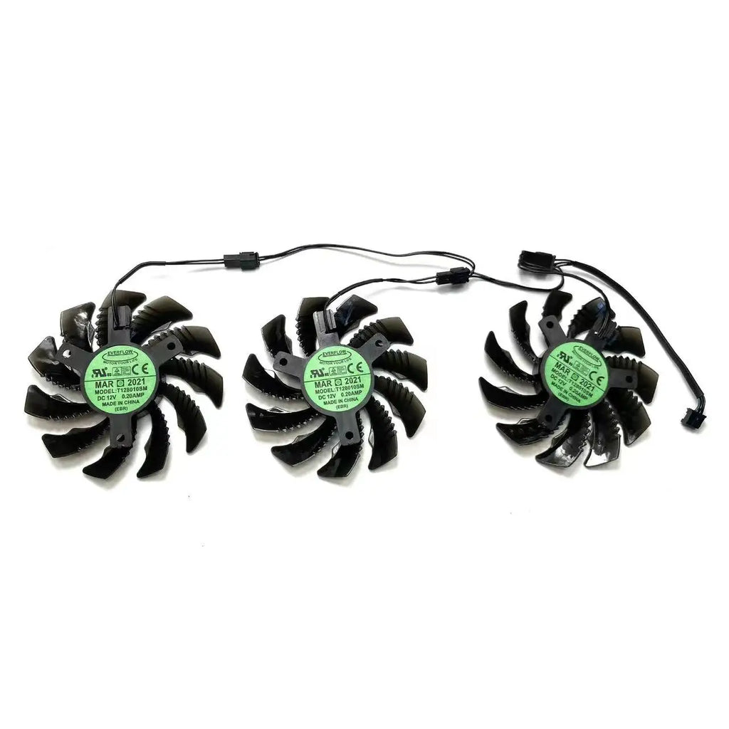 75mm GPU Fan Replacement for Gigabyte GTX 970 Windforce 3-Pin