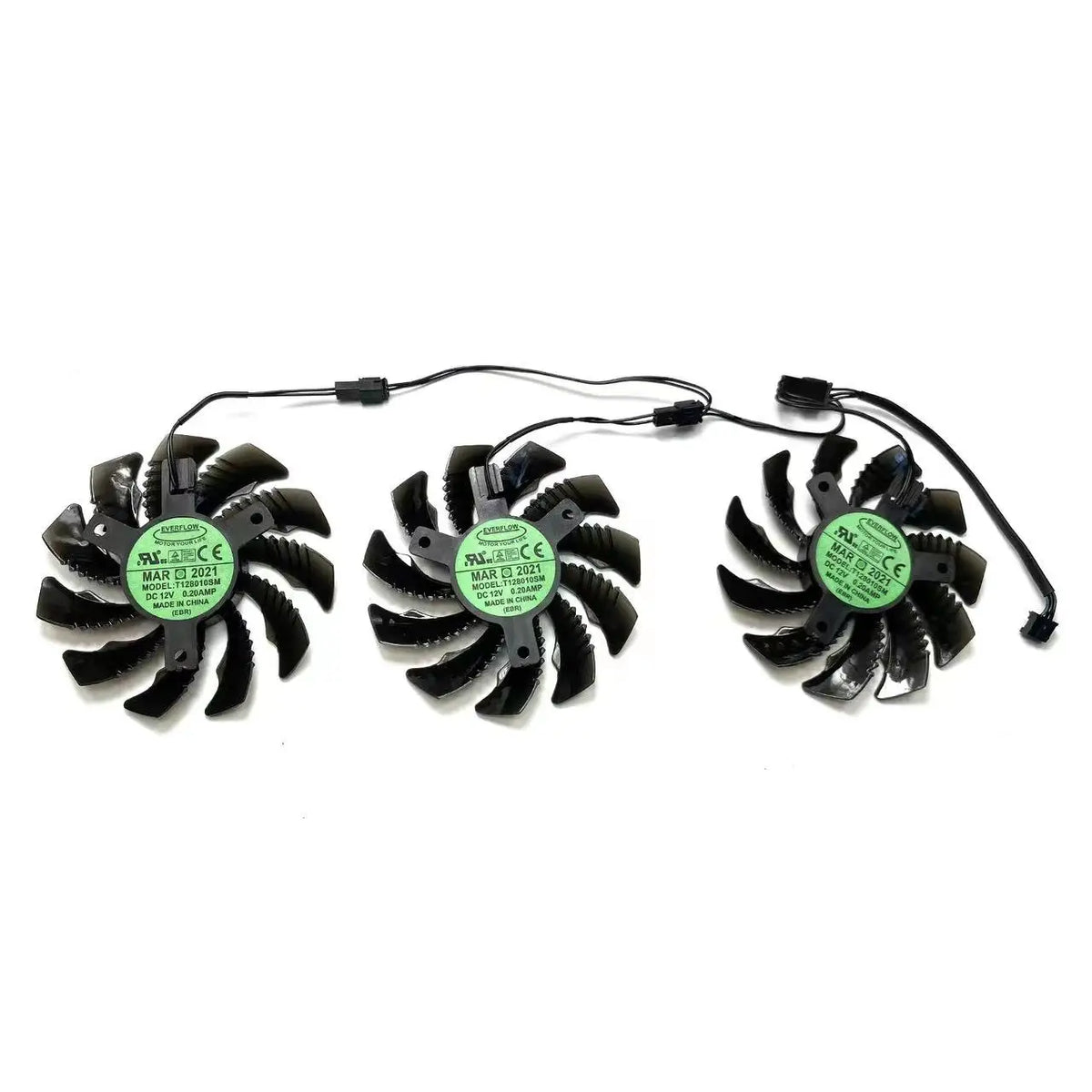 75mm GPU Fan Replacement for Gigabyte GTX 970 Windforce 3-Pin