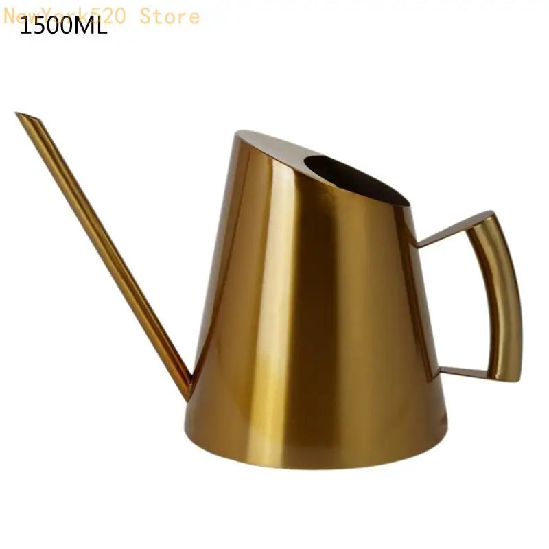 Stainless Steel Watering Can Long Spout – 400/900/1500ml