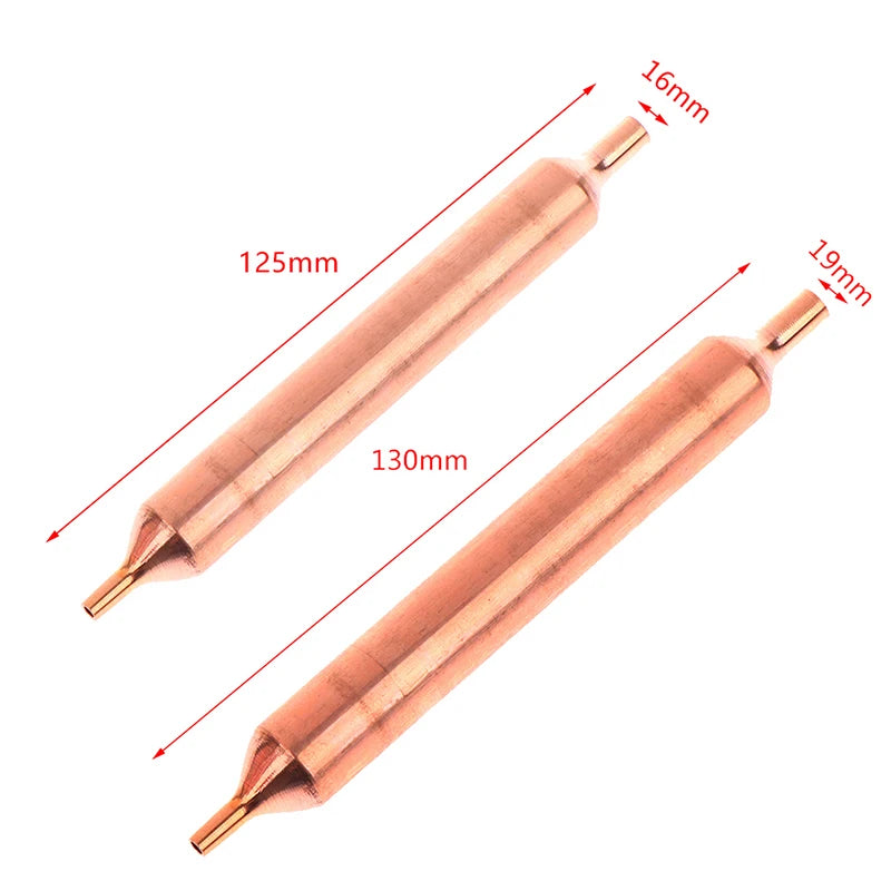Copper Refrigerator Freezer Filter Dryer – Single Tube