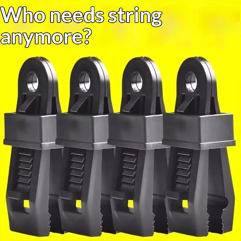 Windproof Tent Tarp Clips – Plastic Camping Clamps