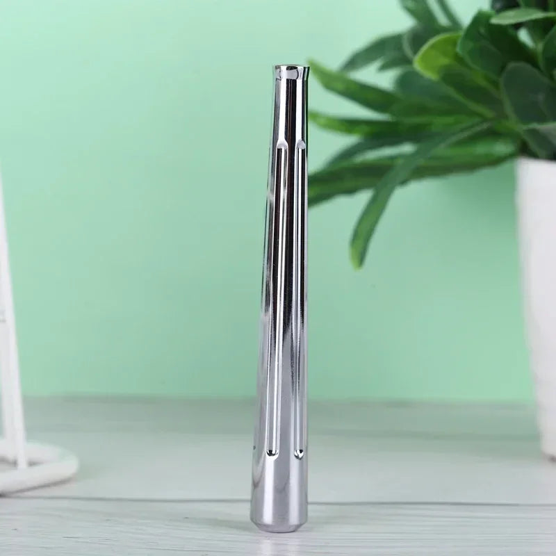 Yaqi Globe Trotter Chrome Brass Safety Razor Handle for Men