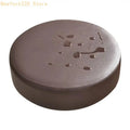 Elastic Faux Leather Round Stool Cover – Waterproof Slipcover