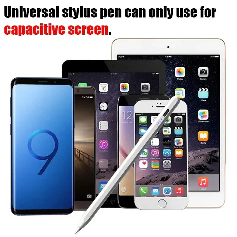 Universal Slim Capacitive Stylus Pen for iPad, Android & Tablets