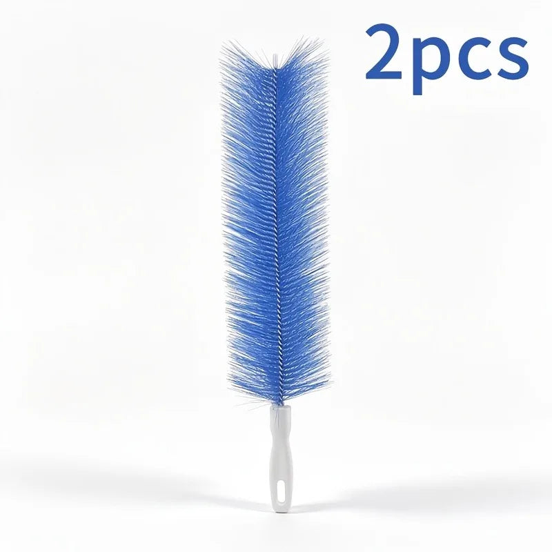 2-Pack Bendable Microfiber Fan & Blind Cleaning Brush