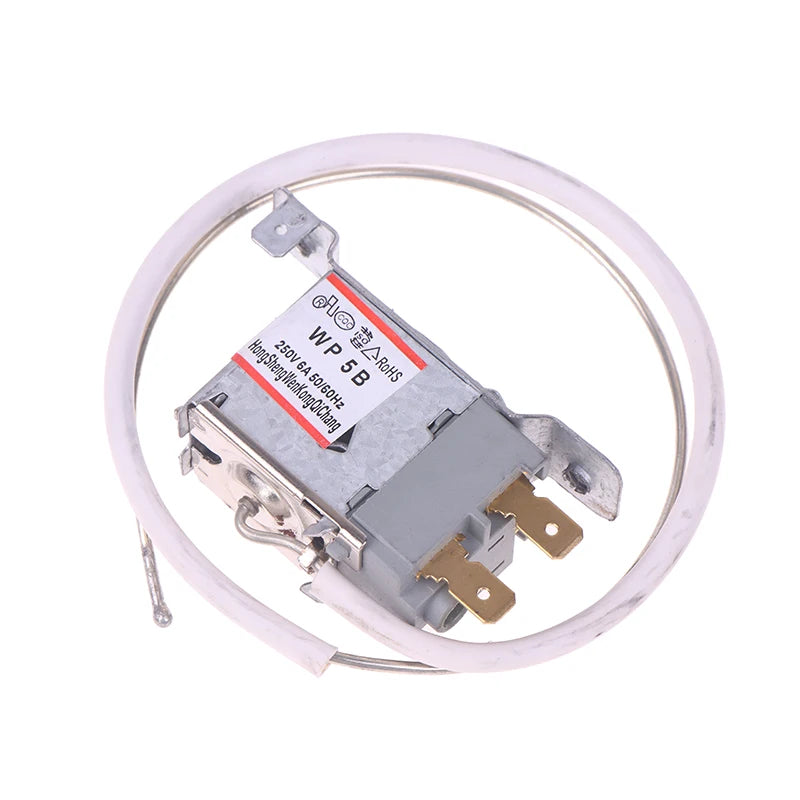 WP5B Fridge Thermostat AC 250V 6A 2-Pin 50cm Cord