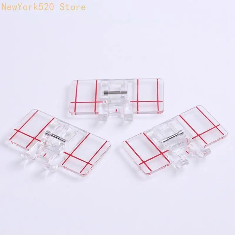 4-Pack Straight Stitch Presser Foot Set – Low Shank Sewing Machines