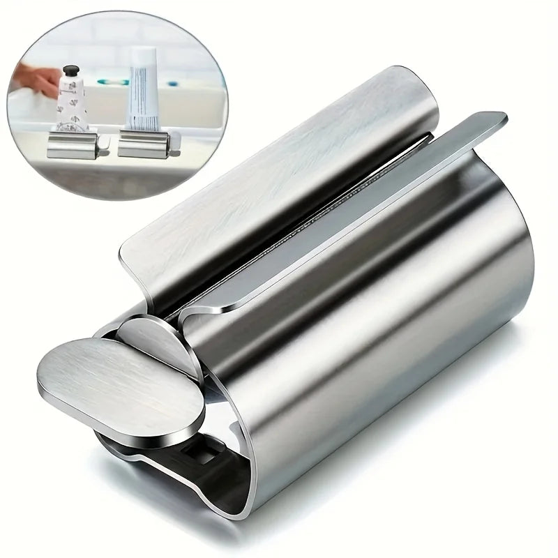 304 Stainless Steel Toothpaste Tube Squeezer Roller Dispenser