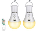 Rechargeable LED Bulbs with Remote – Emergency Backup Light