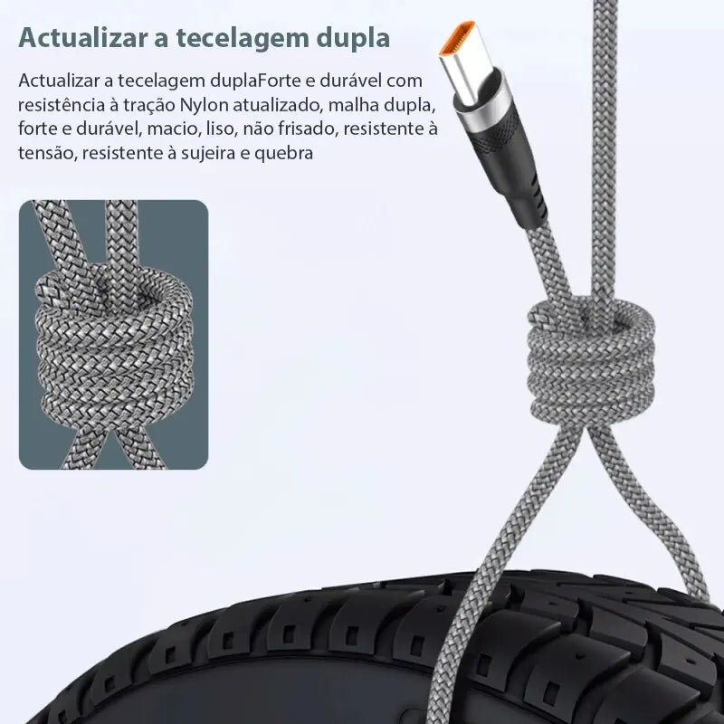 5-Meter USB Type-C 5A Fast Charging Cable – Android