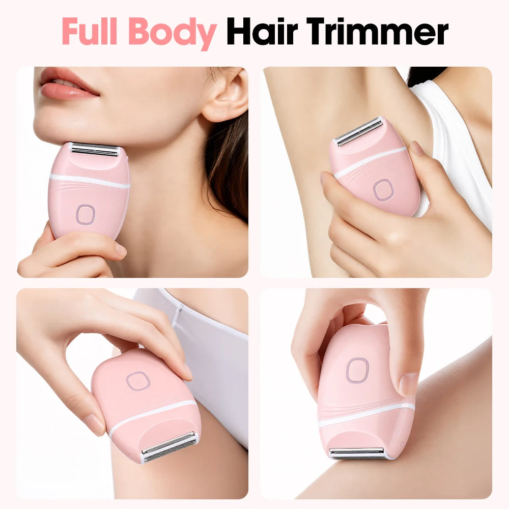 AFDEAL 3-in-1 Women's Electric Shaver & Bikini Trimmer USB-C