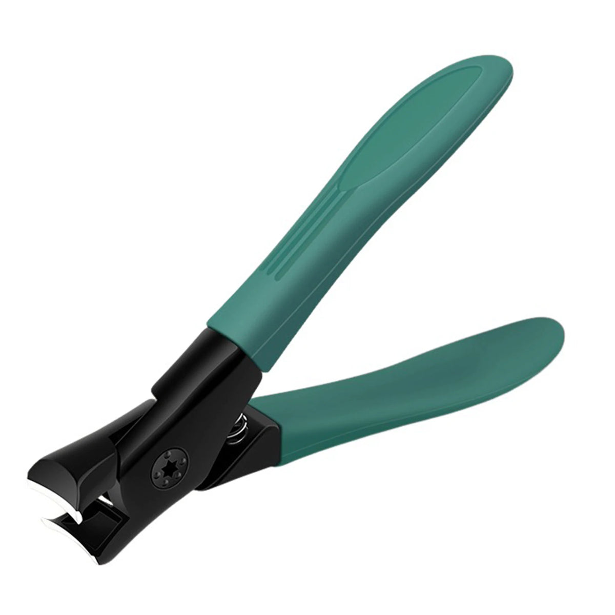 Wide-Jaw Toenail Clipper – Anti-Splash Stainless Steel Trimmer