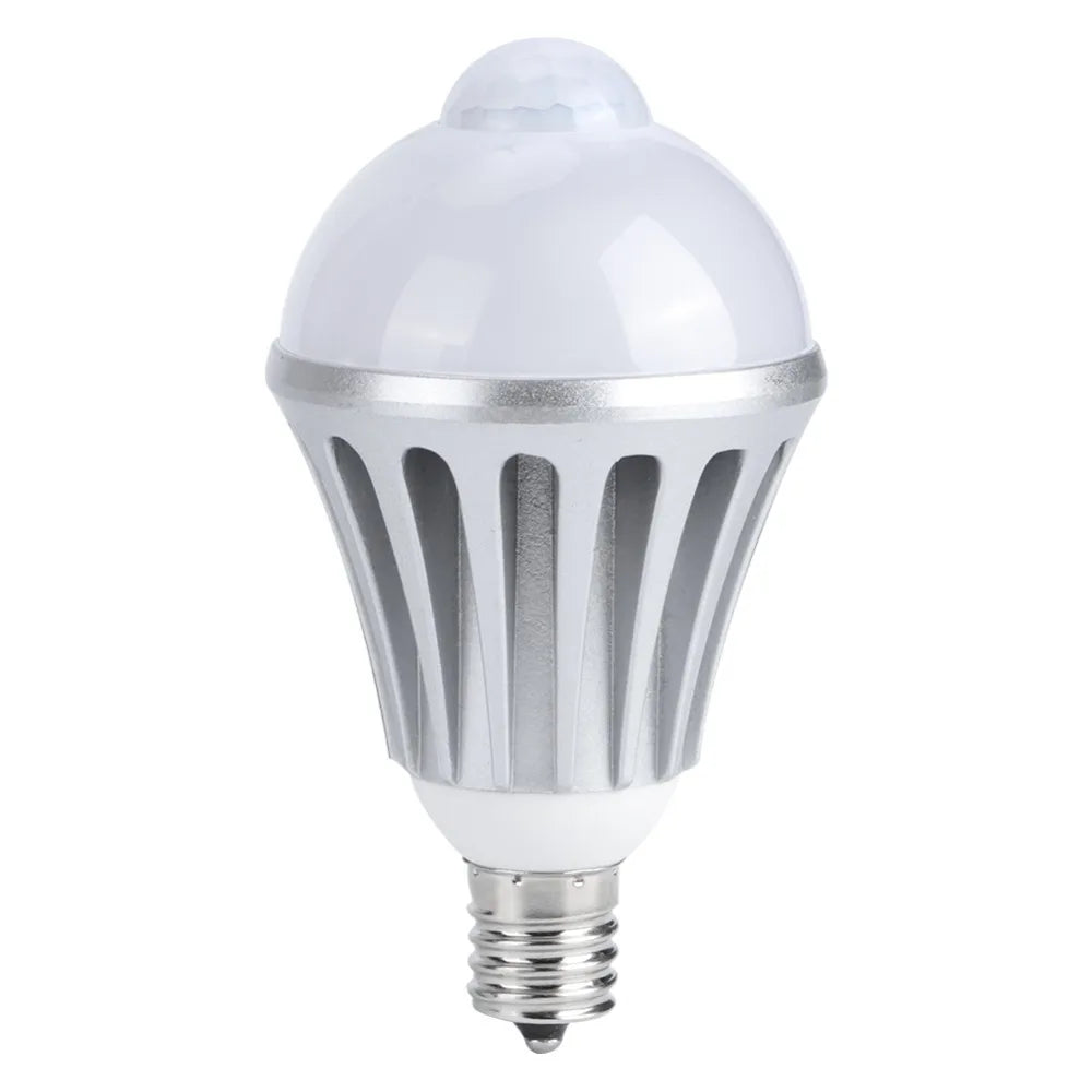 E17 Motion Sensor LED Bulb 10W A19 Auto Induction Light