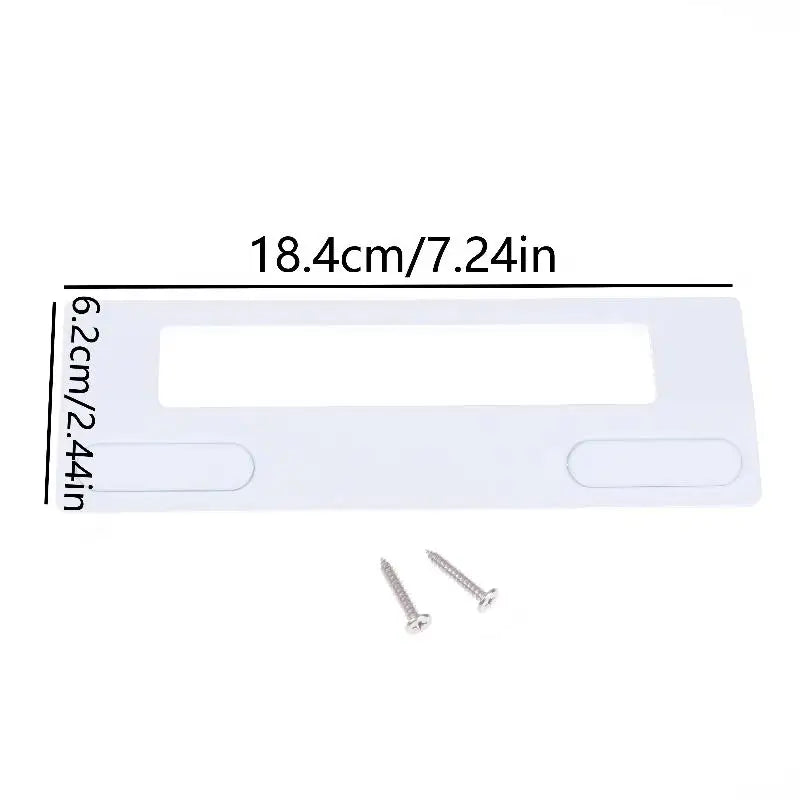 Universal Plastic Refrigerator Door Handle Replacement – White