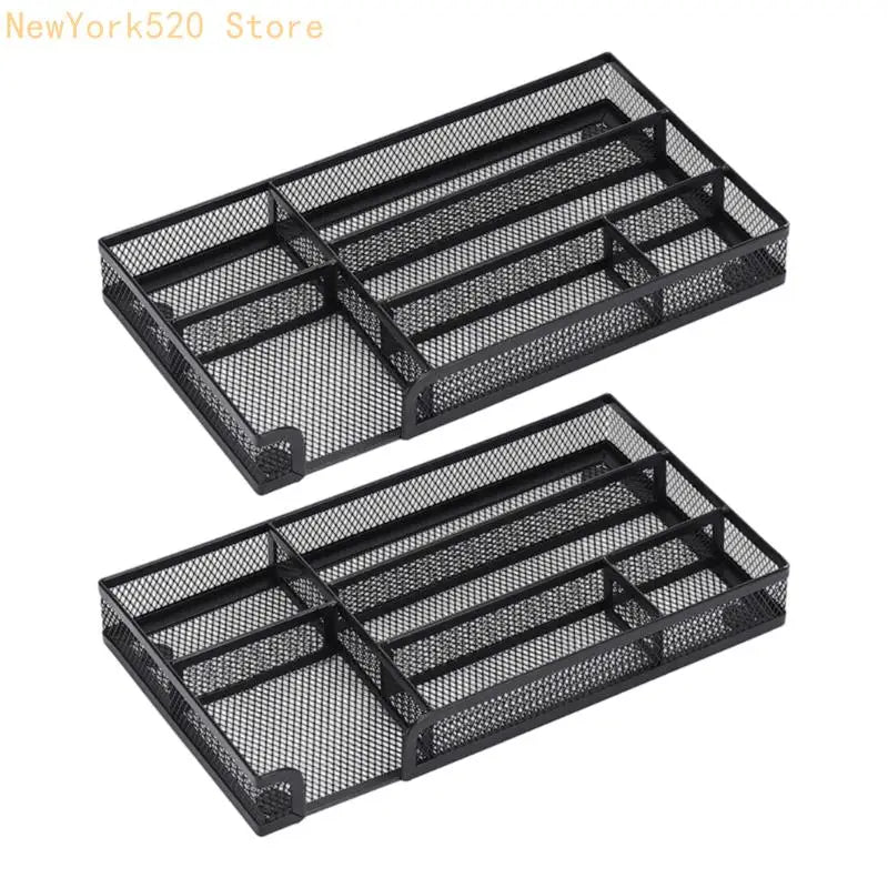 Minimalist Metal Drawer Tray – Desk & Office Organizer