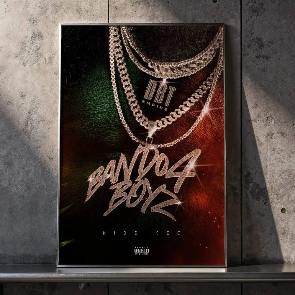 Kidd Keo Album Poster – Self-Adhesive Waterproof Wall Art